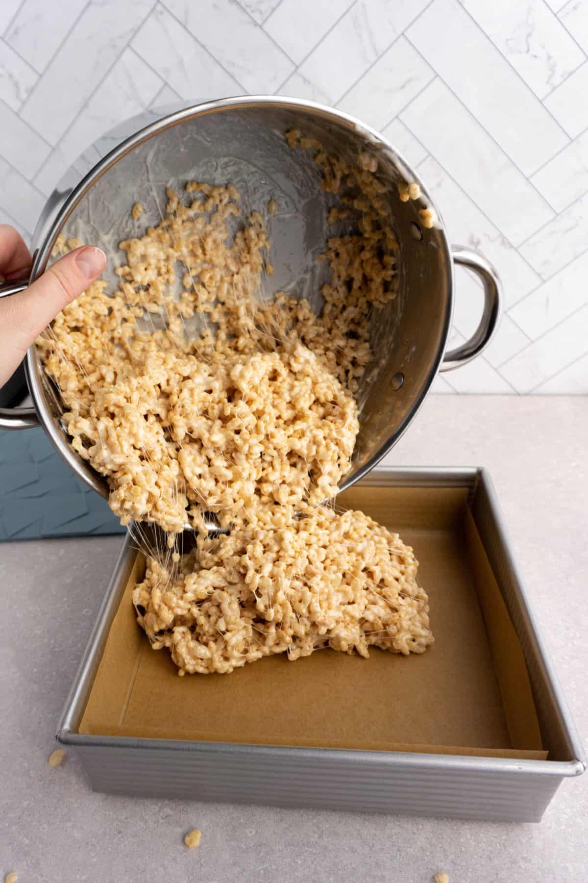 safari themed rice krispie treats