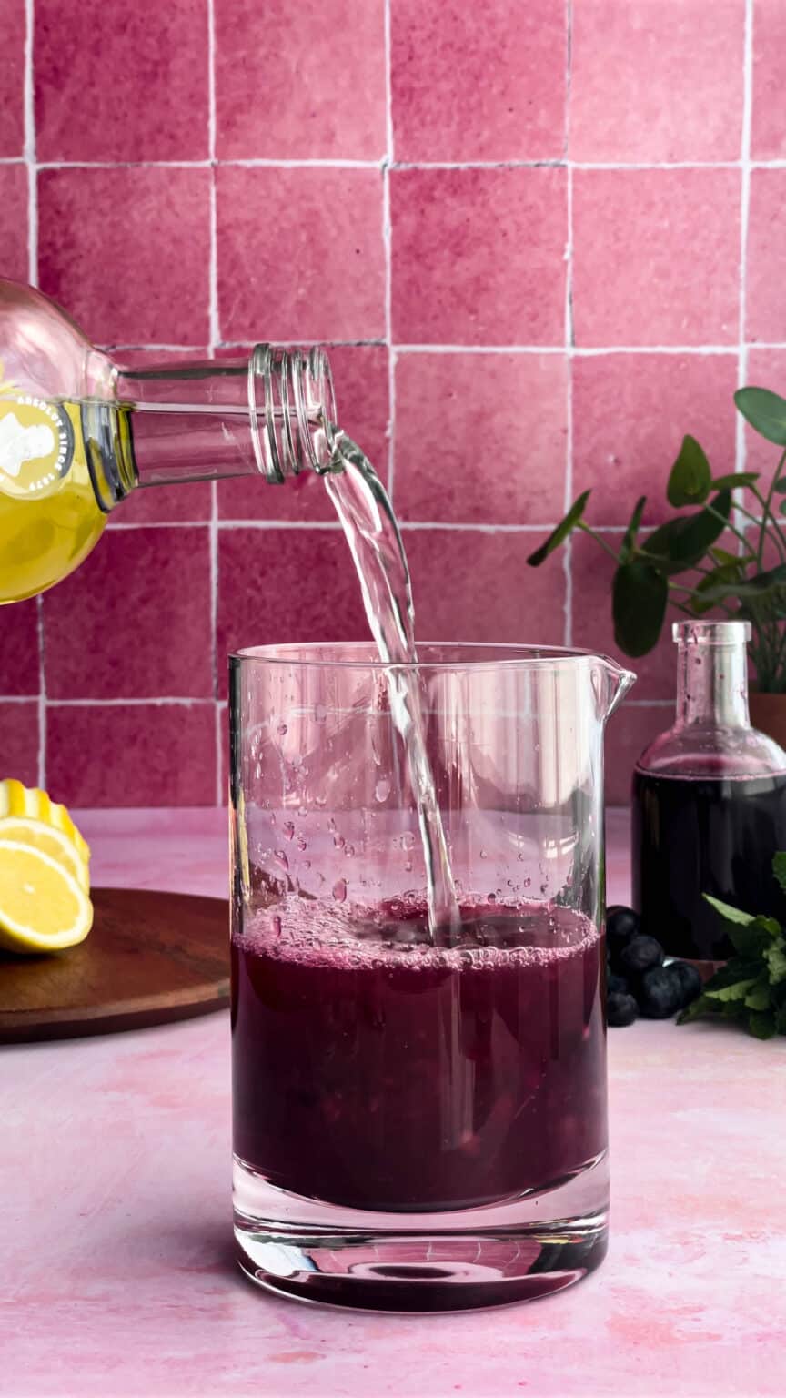 Sparkling Blueberry Vodka Lemonade - A Recipe For Fun