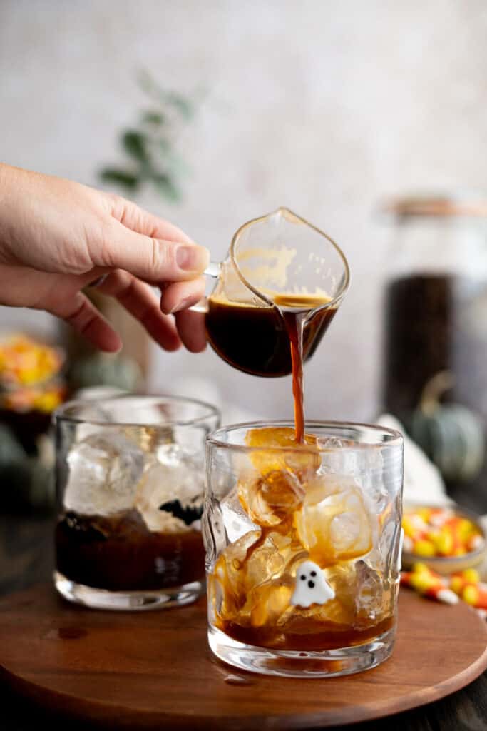 Candy Corn Latte (Fun Halloween Latte Recipe) A Recipe For Fun