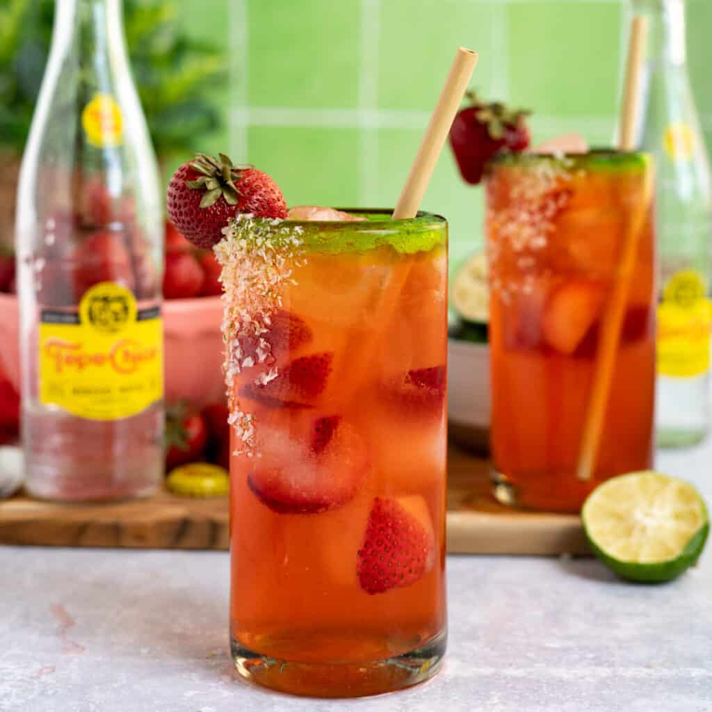 Strawberry Ranch Water (Summer Tequila Cocktail) A Recipe For Fun