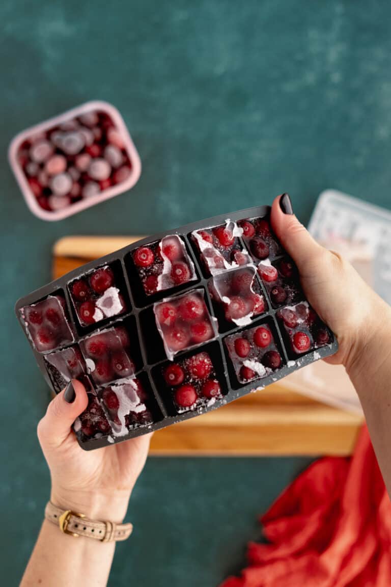 Cranberry Ice Cubes - A Recipe For Fun