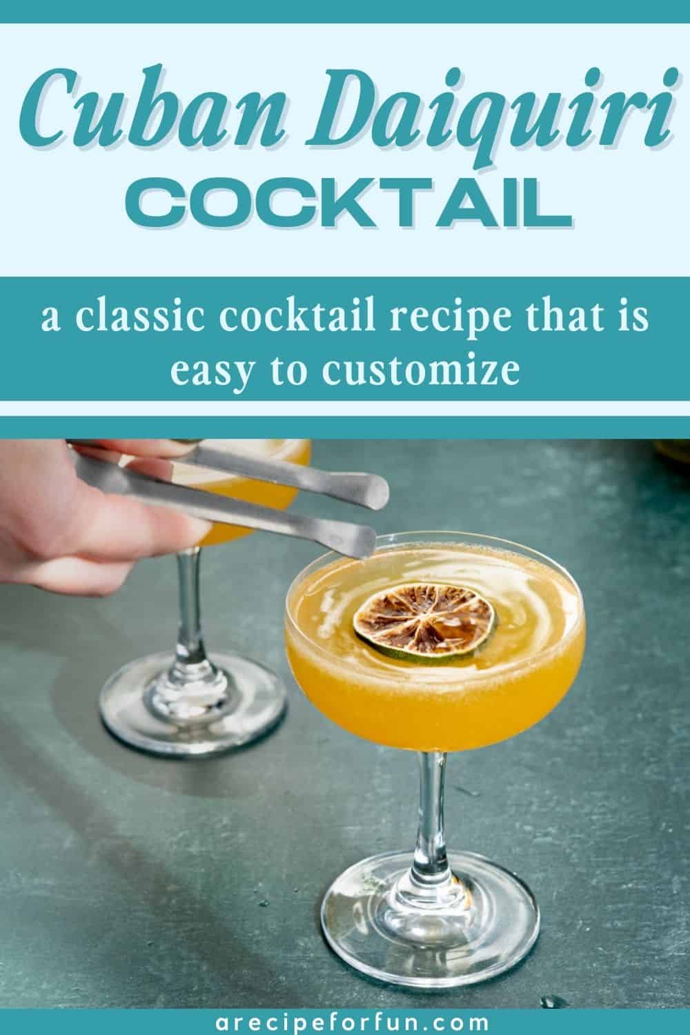 Cuban Daiquiri (Original Daiquiri Recipe & A Revised Classic) A