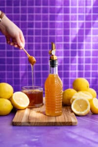 Lemon Honey Simple Syrup (for Cocktails & Mocktails) - A Recipe For Fun