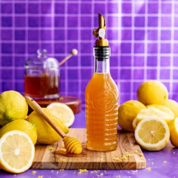 Lemon Honey Simple Syrup (for Cocktails & Mocktails) - A Recipe For Fun