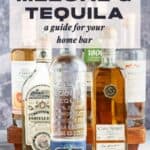 Pinterest Pin for a post about the different kinds and varieties of Mezcal and Tequila.