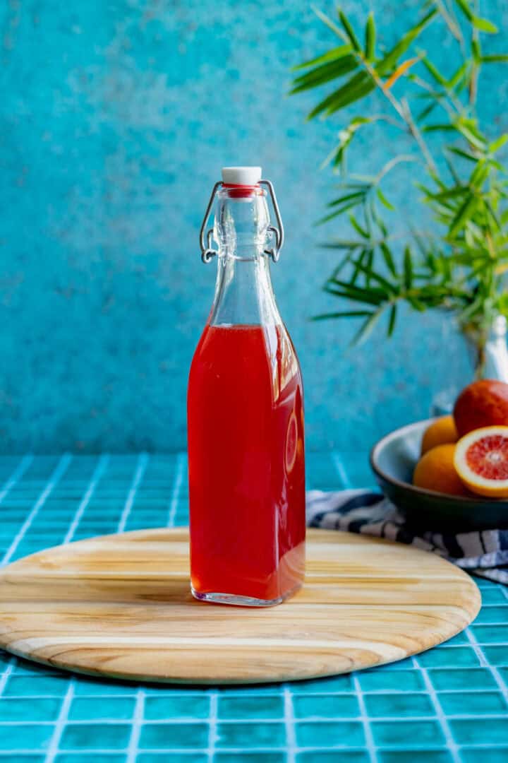 Homemade Blood Orange Liqueur (Sicilian Arancello Rossa) - A Recipe For Fun