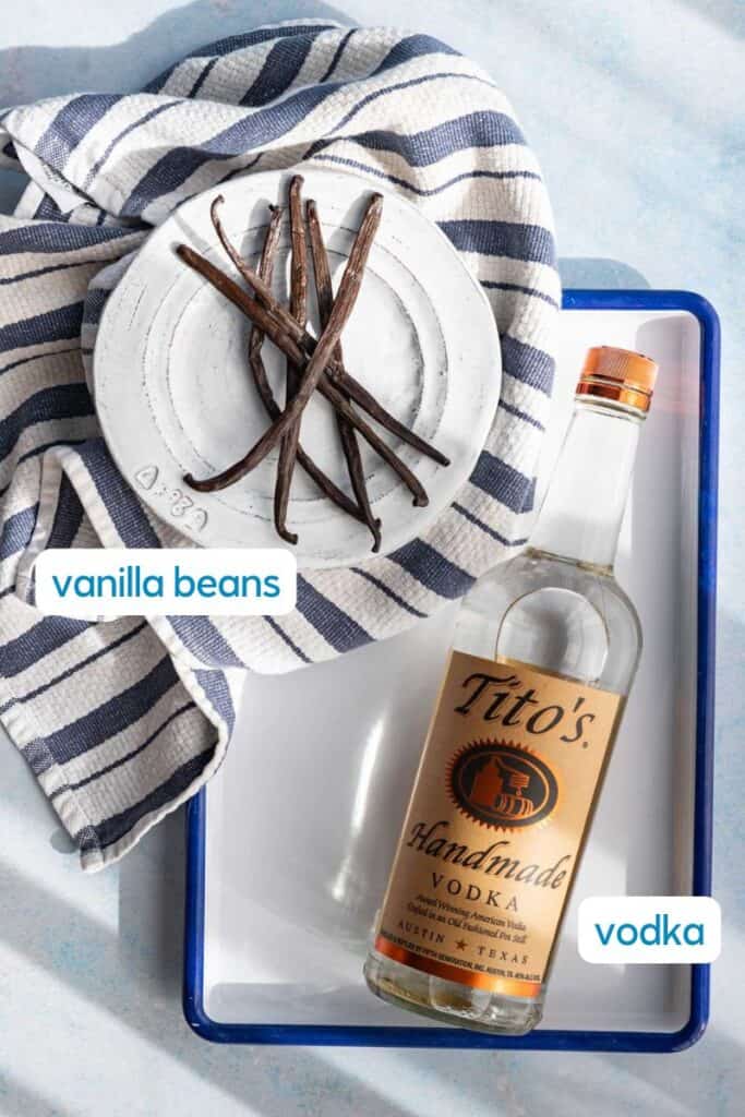 Vanilla Bean Infused Vodka The Best Vanilla Vodka A Recipe For Fun Homemade Vanilla Infused Vodka Recipe Labeled Ingredient Shot 683x1024